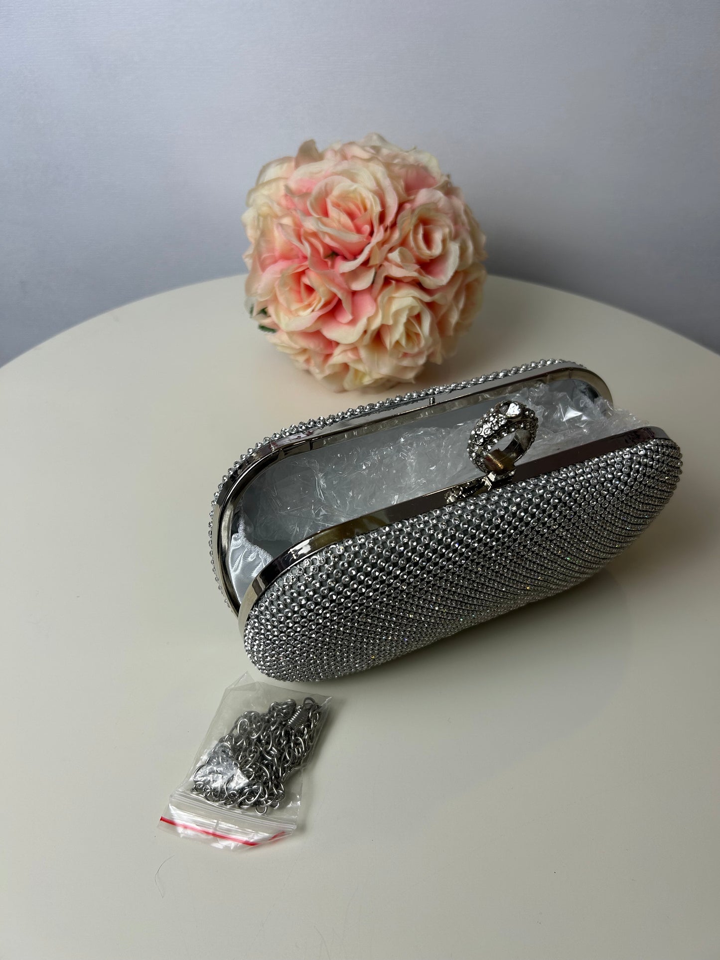 ✨ Borsetta 1 – Silver Spark